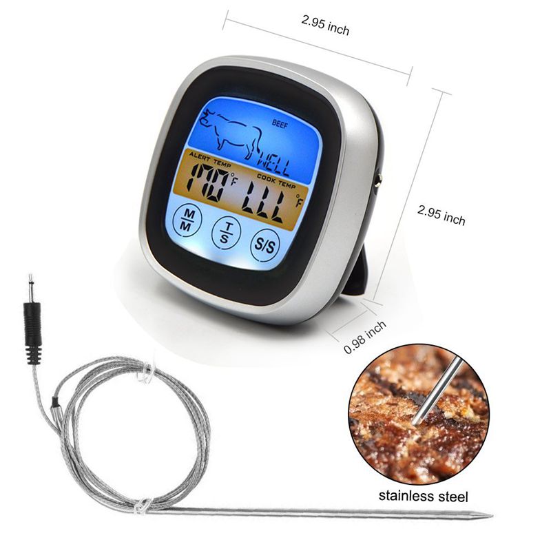 Digital Kitchen BBQ Food Meat Thermometer